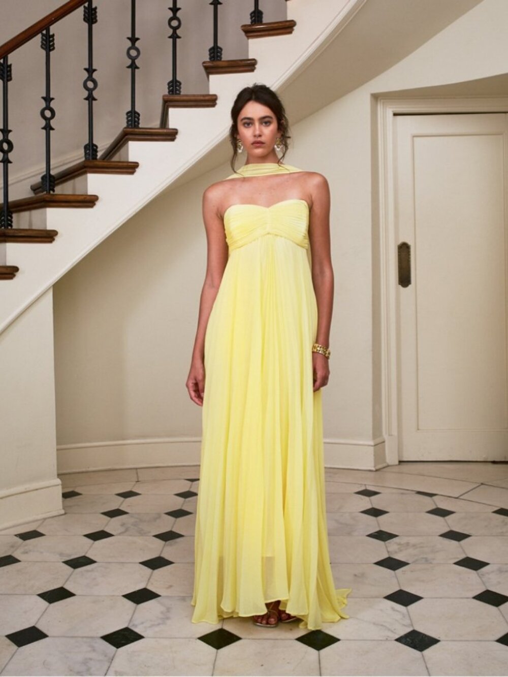 Delfi Collective Daphne Lemon Dress